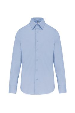 MÄNNER LANGES ÄRMEL-STRETCH-SHIRT