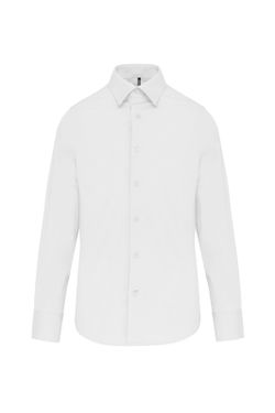 MÄNNER LANGES ÄRMEL-STRETCH-SHIRT