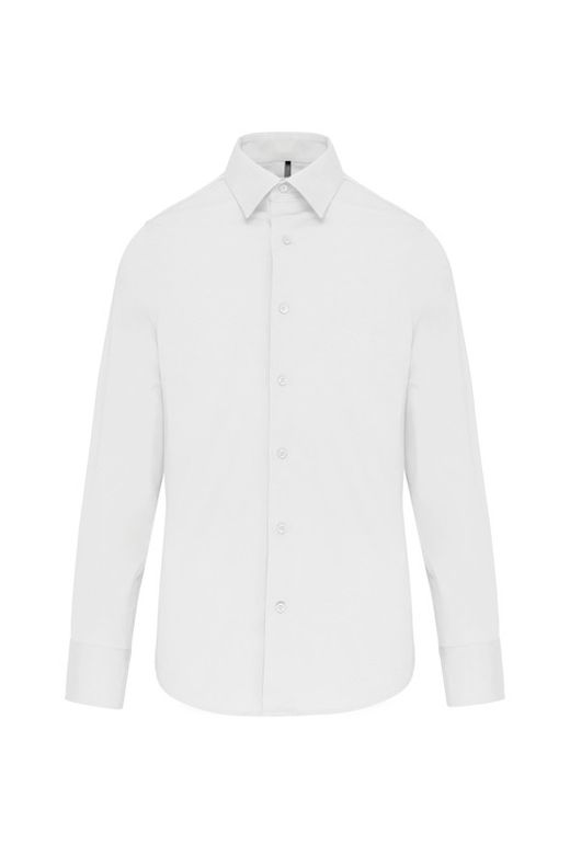 MÄNNER LANGES ÄRMEL-STRETCH-SHIRT