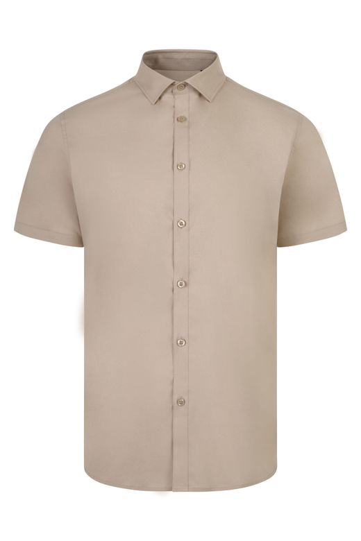 Camisa stretch mc hombre