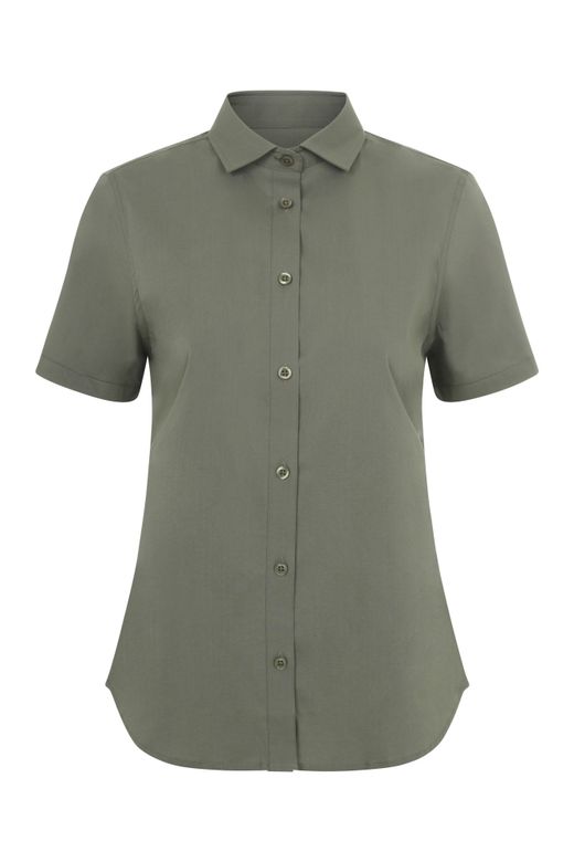 Camisa stretch mc mujer