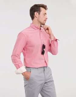 Herren gewaschenes Oxford-Hemd