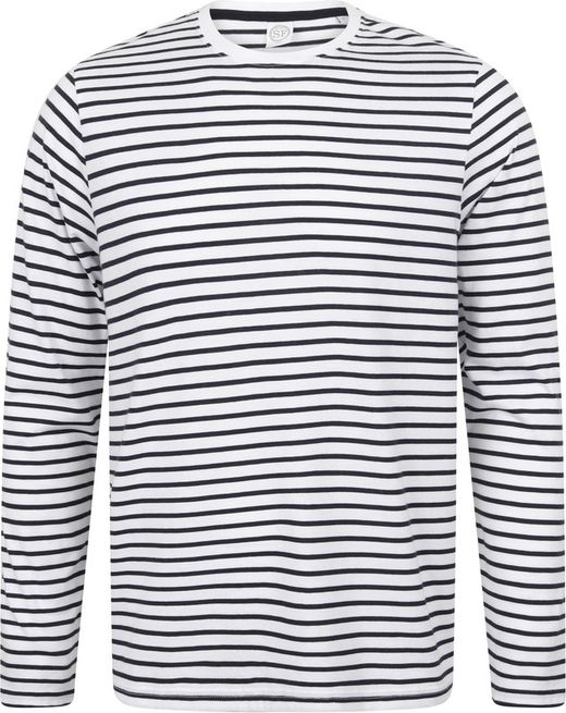 Langärmliges gestreiftes T-Shirt