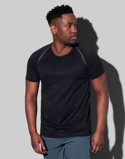 Aktiver Raglan T-Shirt Mann