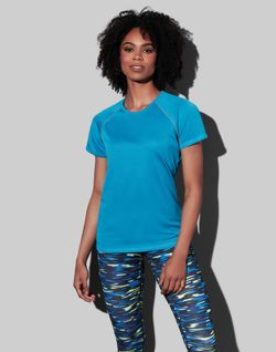 T-shirt donna raglan attiva