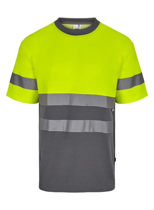 Camiseta algodón bicolor mc av