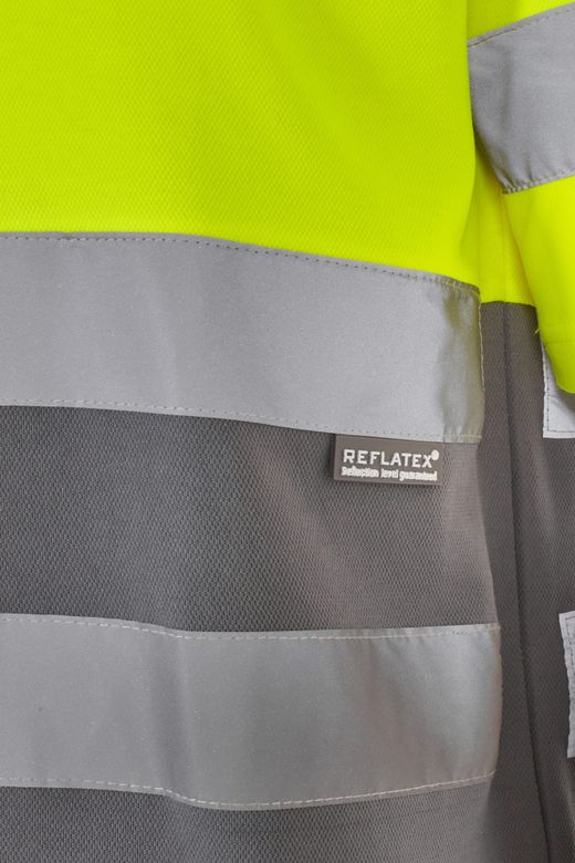 Camiseta algodón bicolor mc av
