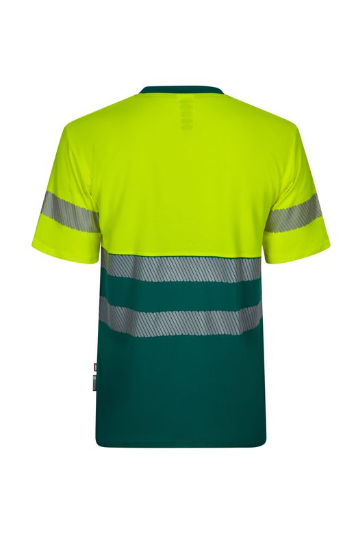 Camiseta algodón bicolor mc rs