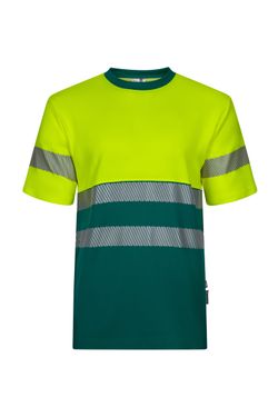 Camiseta algodón bicolor mc rs