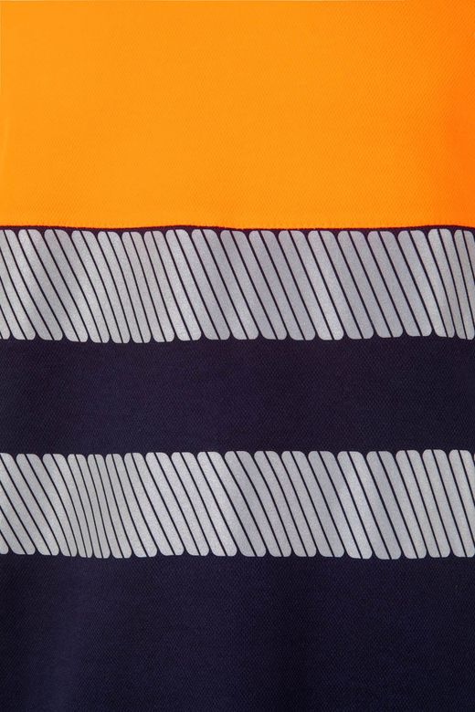 Camiseta algodón bicolor mc rs