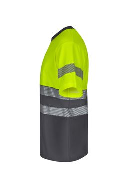 Camiseta algodón bicolor mc rs