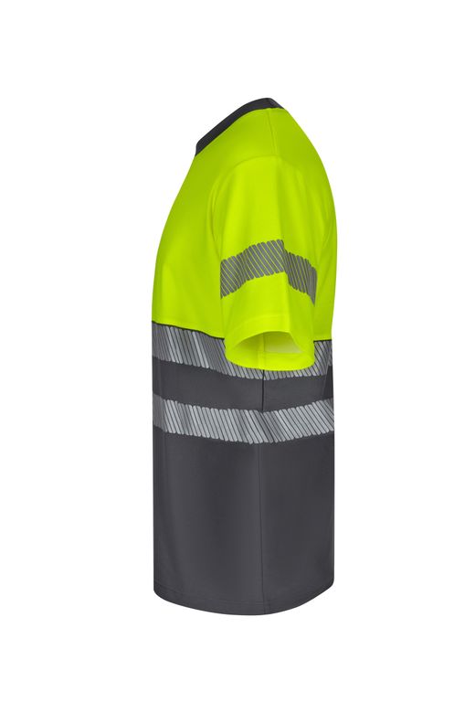 Camiseta algodón bicolor mc rs