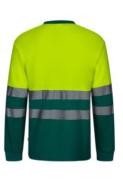 Camiseta algodón bicolor ml av