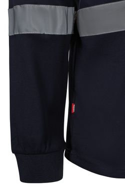 Camiseta algodón bicolor ml av