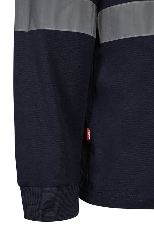 Camiseta algodón bicolor ml av