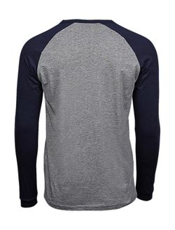 Camisa longa da luva do basebol