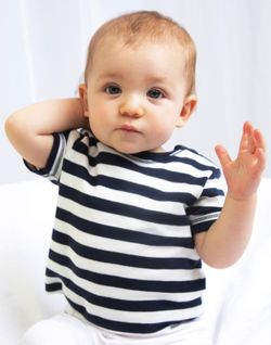 Camiseta bebé a rayas