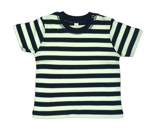 Camiseta bebé a rayas