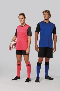 Zweifarbiges Kurzarmtrikot für Erwachsene