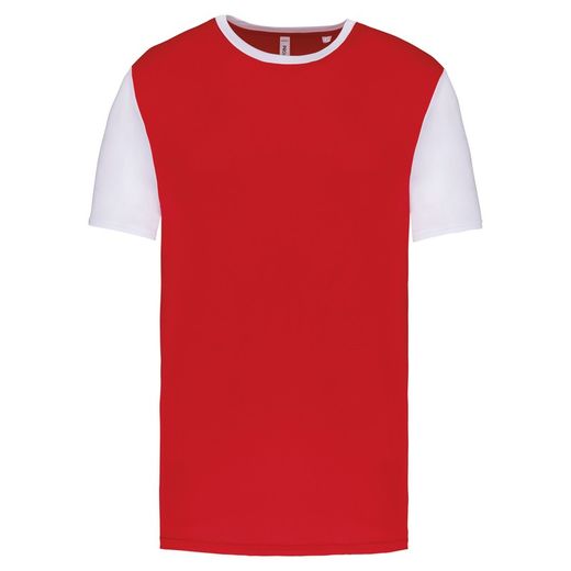 Zweifarbiges Kurzarmtrikot für Erwachsene