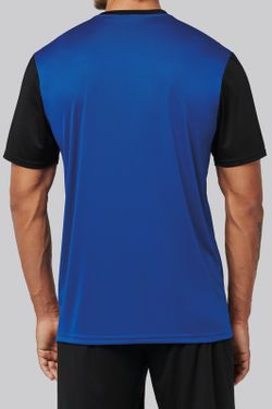 Zweifarbiges Kurzarmtrikot für Erwachsene