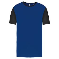 Zweifarbiges Kurzarmtrikot für Erwachsene