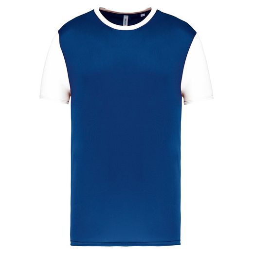 Zweifarbiges Kurzarmtrikot für Erwachsene