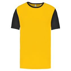 Zweifarbiges Kurzarmtrikot für Erwachsene