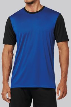 Zweifarbiges Kurzarmtrikot für Erwachsene
