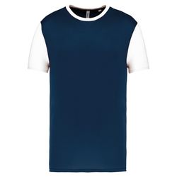 Zweifarbiges Kurzarmtrikot für Erwachsene