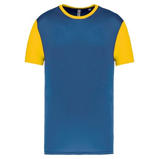 Zweifarbiges Kurzarmtrikot für Erwachsene
