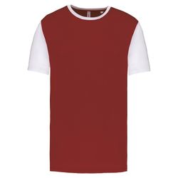 Zweifarbiges Kurzarmtrikot für Erwachsene