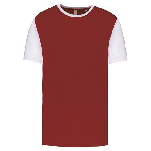 Zweifarbiges Kurzarmtrikot für Erwachsene