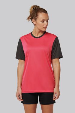 Zweifarbiges Kurzarmtrikot für Erwachsene