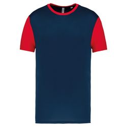 Zweifarbiges Kurzarmtrikot für Erwachsene