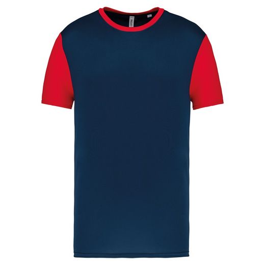 Zweifarbiges Kurzarmtrikot für Erwachsene