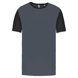 Zweifarbiges Kurzarmtrikot für Erwachsene