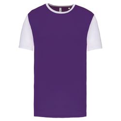 Zweifarbiges Kurzarmtrikot für Erwachsene