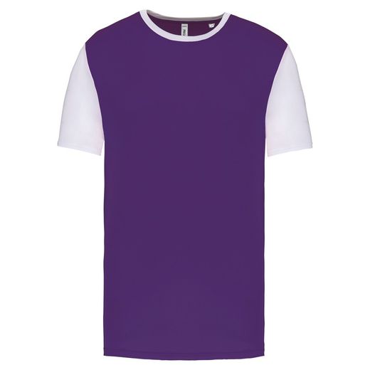 Zweifarbiges Kurzarmtrikot für Erwachsene