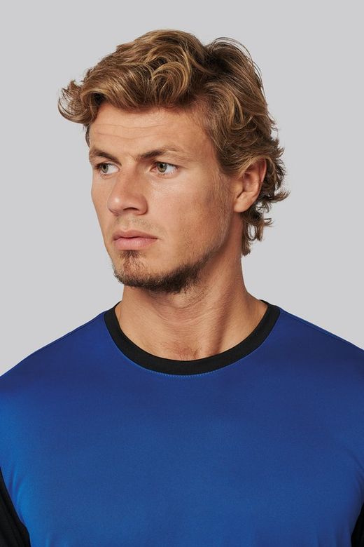 Zweifarbiges Kurzarmtrikot für Erwachsene