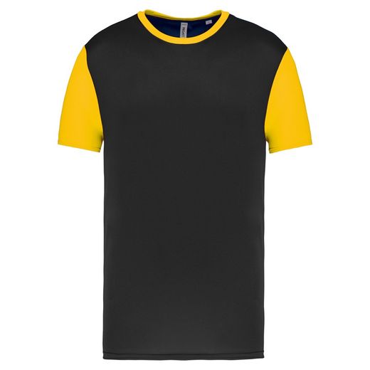 Zweifarbiges Kurzarmtrikot für Erwachsene