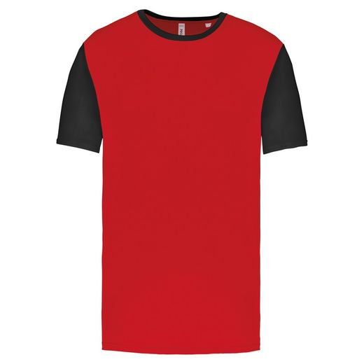 Zweifarbiges Kurzarmtrikot für Erwachsene