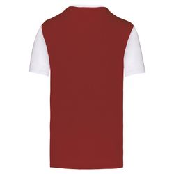 Zweifarbiges Kurzarmtrikot für Erwachsene