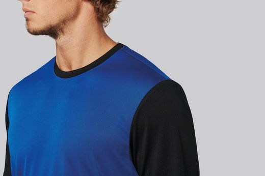 Zweifarbiges Kurzarmtrikot für Erwachsene