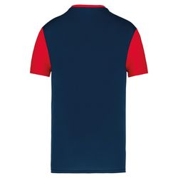 Zweifarbiges Kurzarmtrikot für Erwachsene