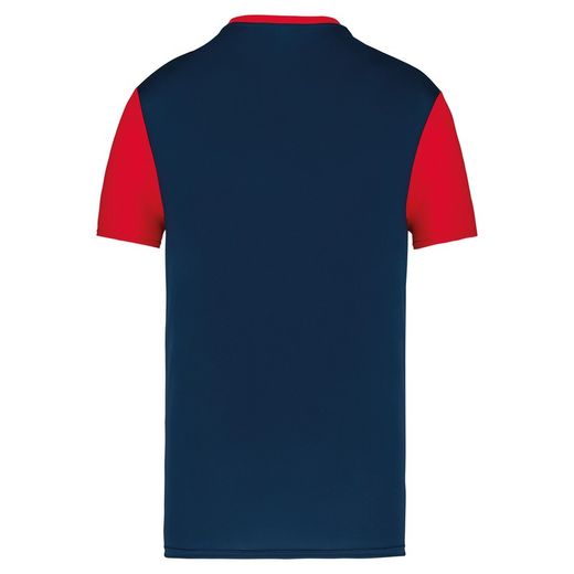 Zweifarbiges Kurzarmtrikot für Erwachsene
