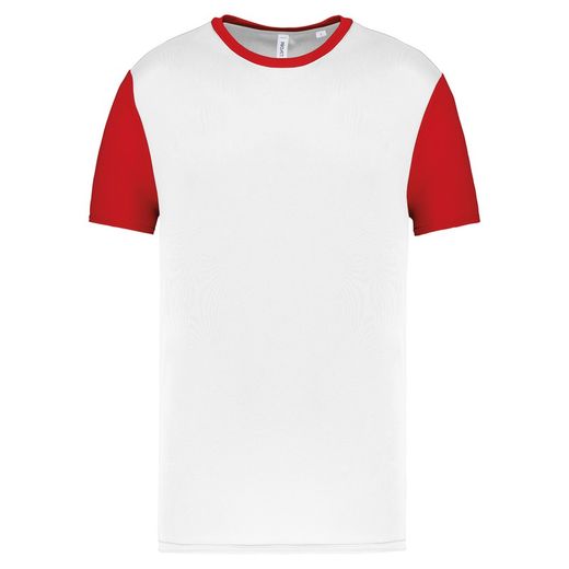Zweifarbiges Kurzarmtrikot für Erwachsene