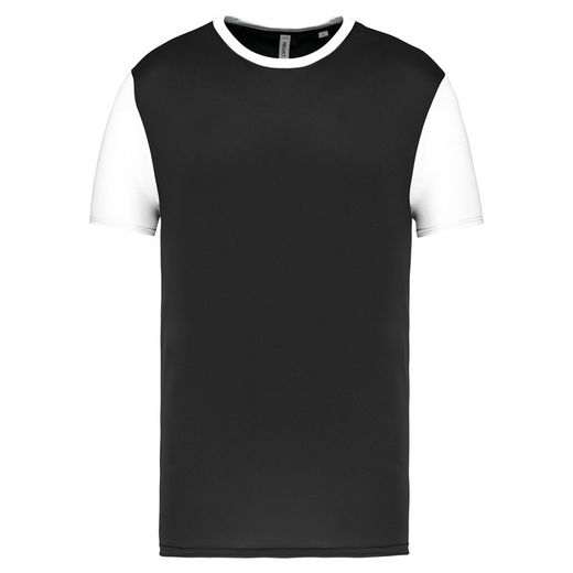 Zweifarbiges Kurzarmtrikot für Erwachsene