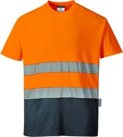 Camiseta bicolor Cotton Comfort