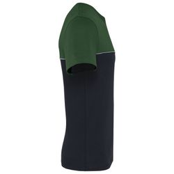 T-shirt unisex bicolore ecosostenibile maniche corte